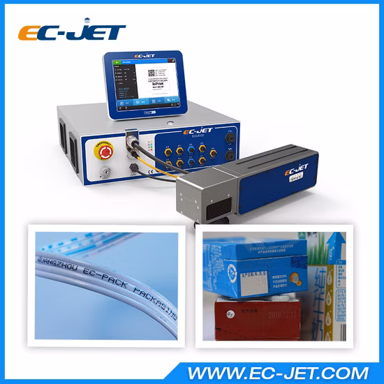 Impression laser à fibre 20W pour segment de piston